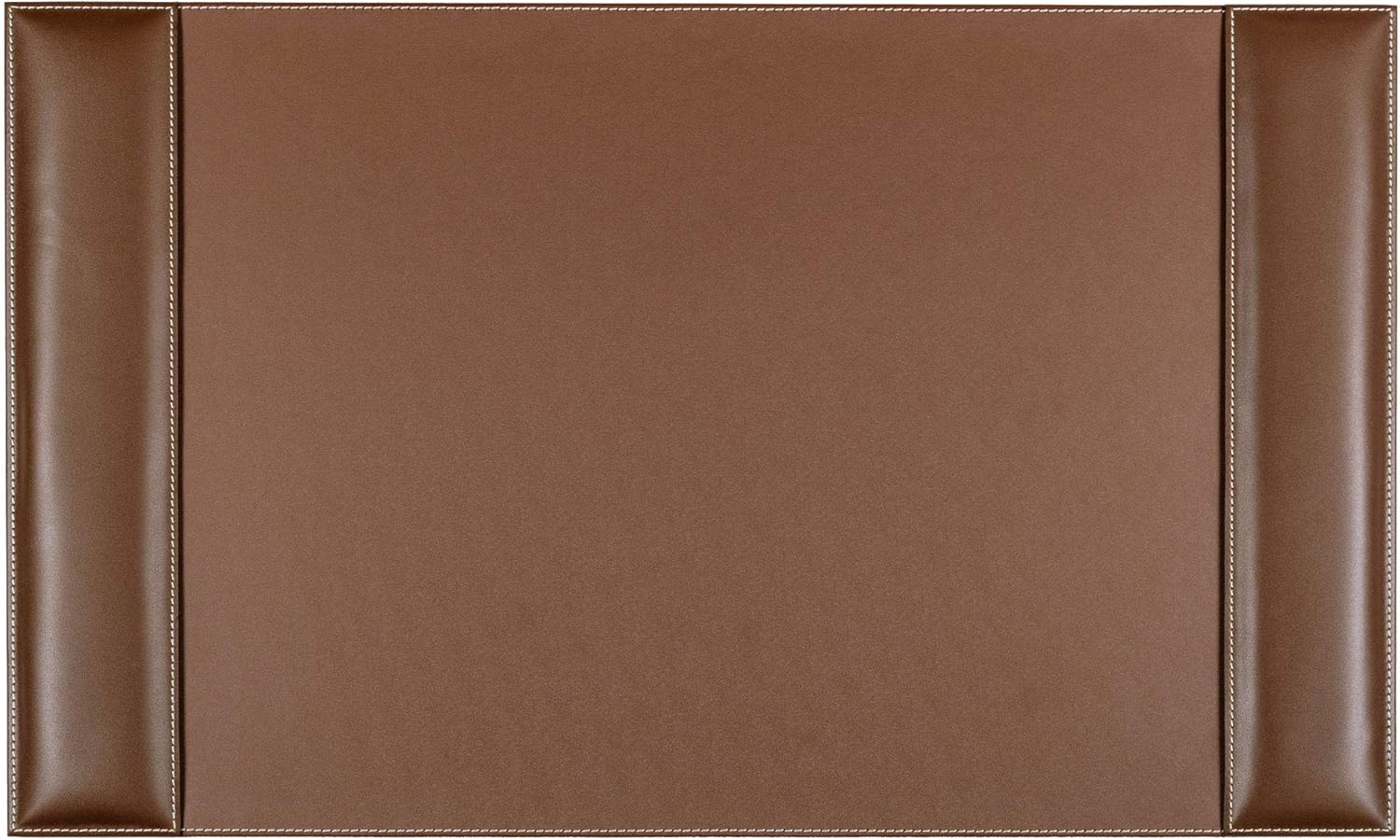 Dacasso Leather Desk Calendar pad, Rustic Brown, 34x20 (P3250)