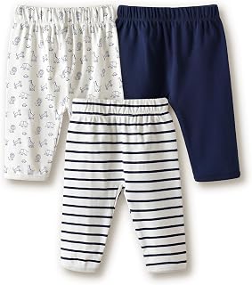 Amazon Brand - Symbol Unisex 100% Cotton Baby Pyjama With Soft Elasticated Wasitband (Available in Pack of 3 & 6) Price In India