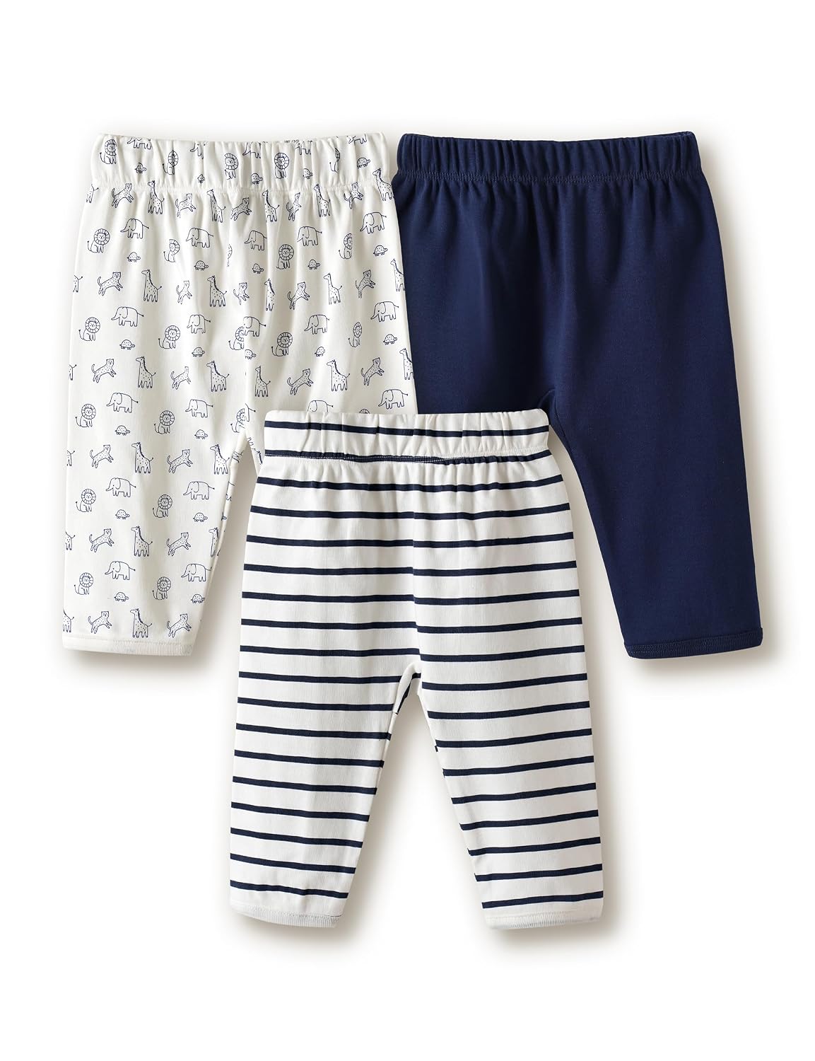 Amazon Brand – Symbol Unisex 100% Cotton Baby Pyjama With Soft Elasticated Wasitband (Available in Pack of 3 & 6) Amazon Brand – Symbol Unisex 100% Cotton Baby Pyjama With Soft Elasticated Wasitband (Available in Pack of 3 & 6)