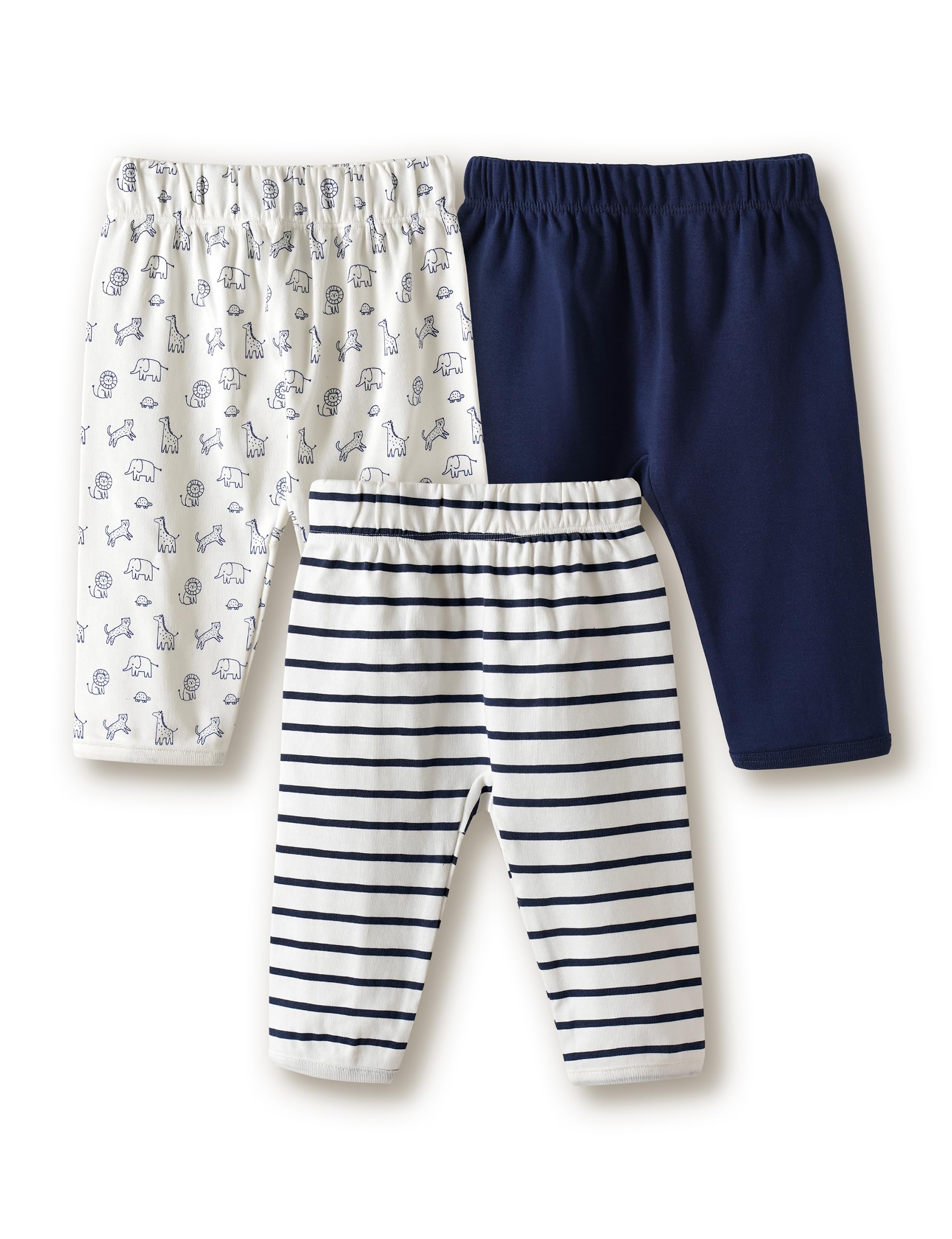 amazon brand - symbol Unisex 100% Cotton Baby Pyjama With Soft Elasticated Wasitband (Available in Pack of 3 & 6)-picture-42