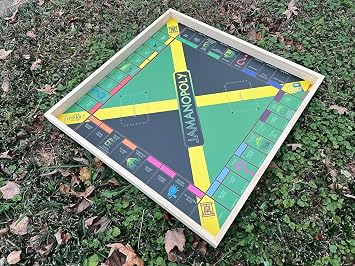 Jamanopoly Multiplayer Strategy Game by Jamaican Ludo | Gaming Fun Entertainment for The Whole Family | Birthdays BBQ Outdoor Indoor Tournament Board Game Like Classic Monopoly