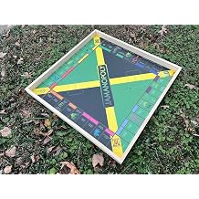 Jamanopoly Multiplayer Strategy Game by Jamaican Ludo | Gaming Fun Entertainment for The Whole Family | Birthdays BBQ Outdoor Indoor Tournament Board Game Like Classic Monopoly