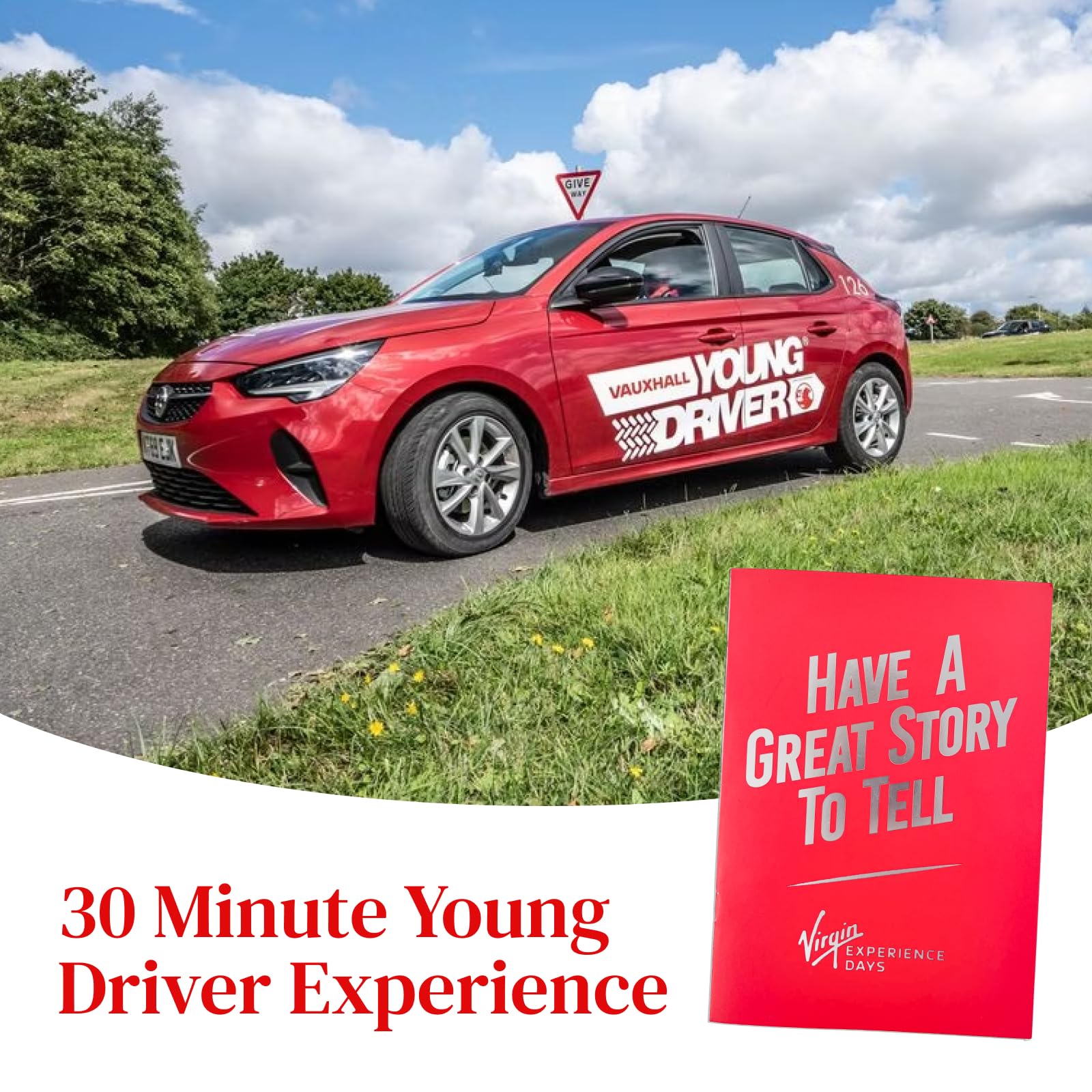 Virgin Experience Days 30 minute Young Driver Experience - Over 60 Locations - For ages 10 to 17 - Learn cornering, braking and changing gear skills — image 1