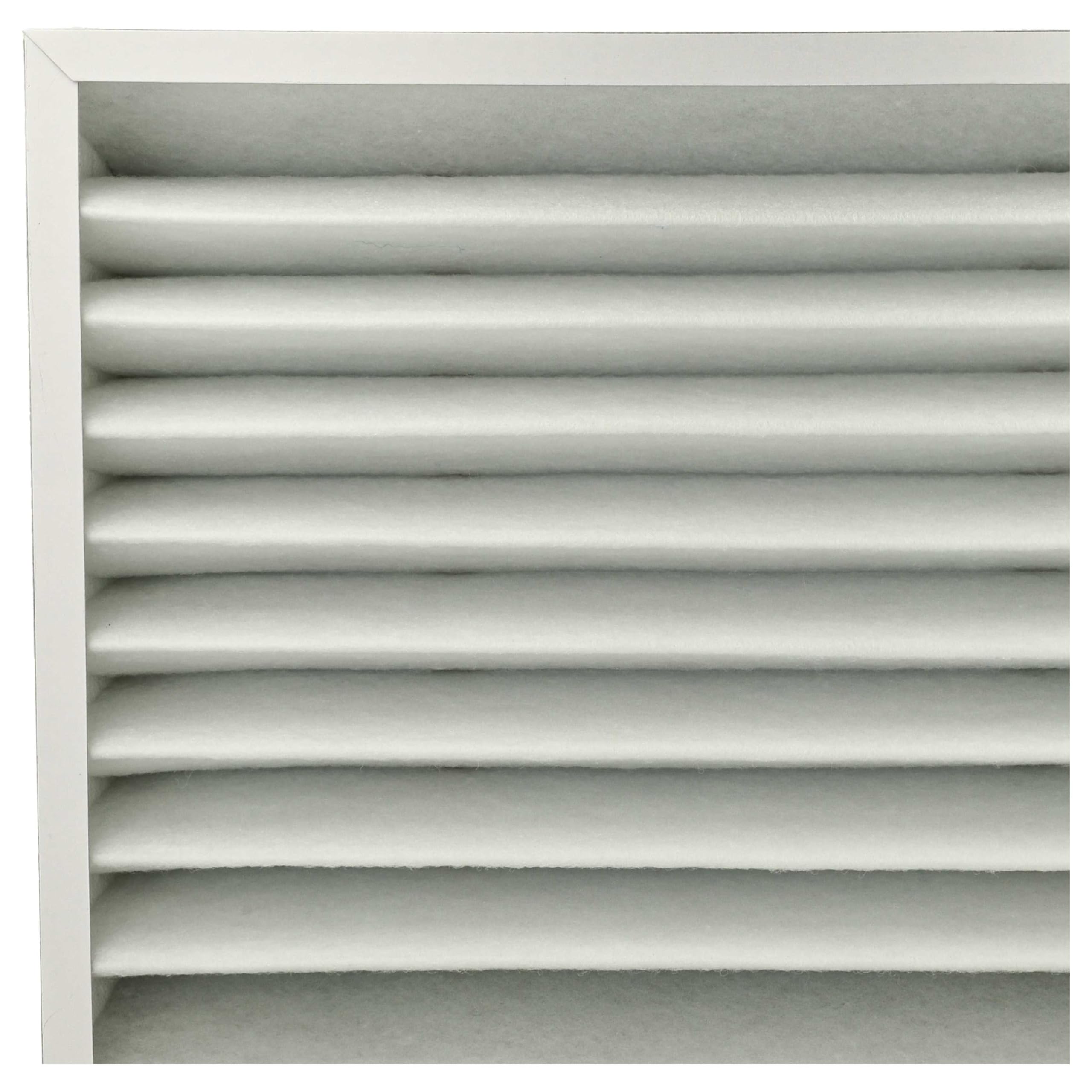 vhbw 5x Prefiltro compatible con Dustcontrol DC AirCube 2000 purificador - papel/espuma, clase de filtro G4 Blanco