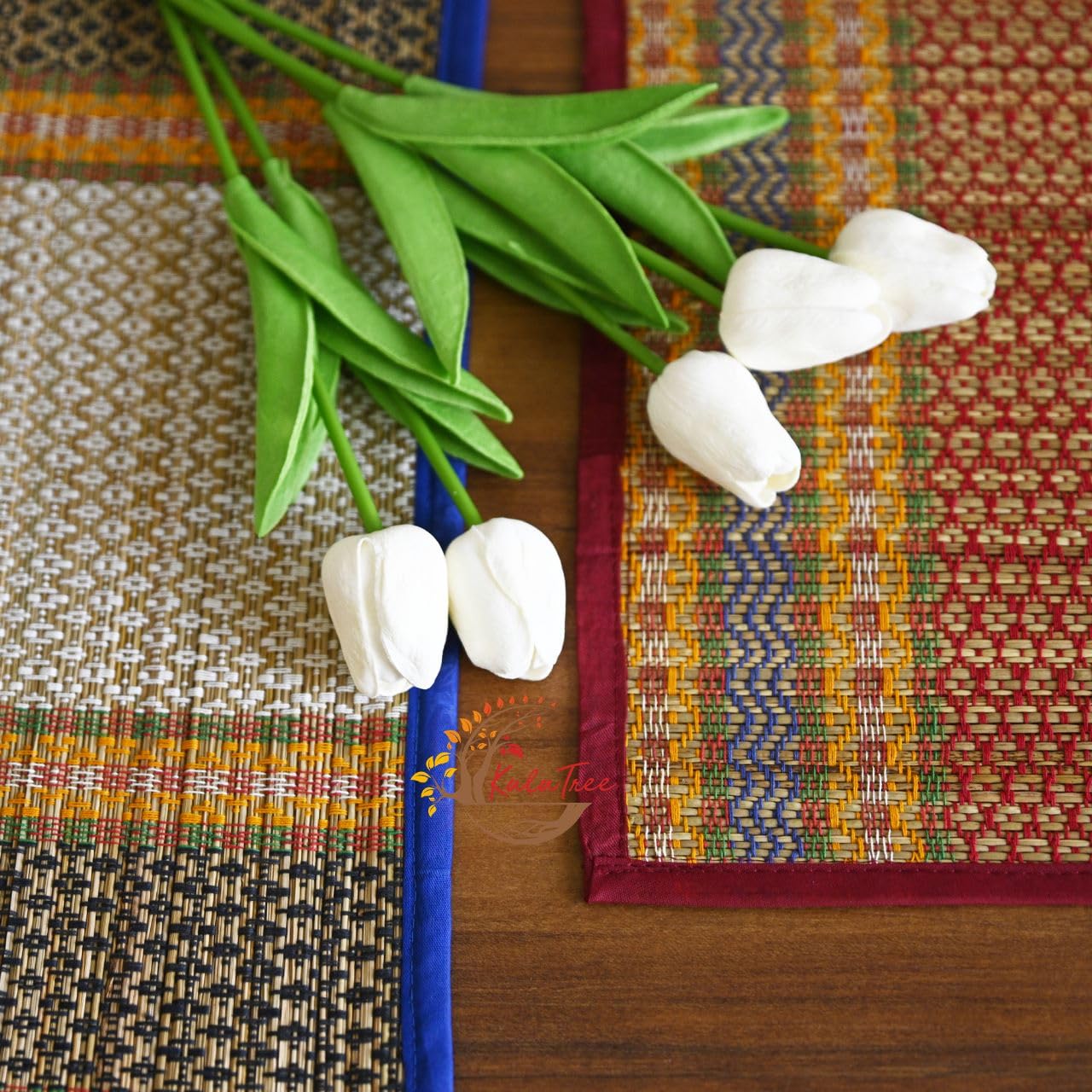 See full amazon price history chart for KalaTree Hand Woven Handmade Madurkathi Korai River Grass Natural Fibre Mats | Multicolour Chatai mat for Pooja, Prayer, Sitting Meditation - Set of 2 KalaTree Hand Woven Handmade Madurkathi Korai River Grass Natural Fibre Mats | Multicolour Chatai mat for Pooja, Prayer, Sitting Meditation - Set of 2 (B0C6R8YZ6Y) Amazon Price History, Amazon Price Tracker