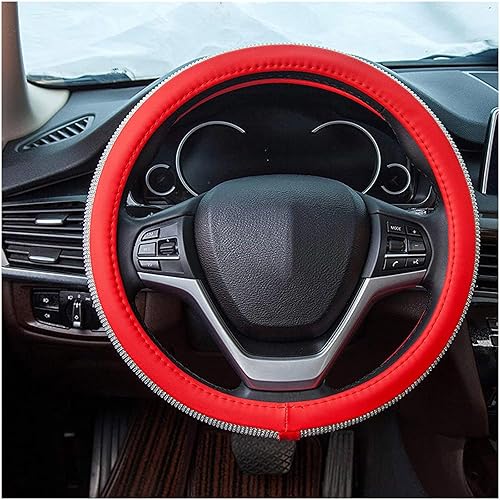 Miniatura 2 de Funda para volante con purpurina, accesorios brillantes, universal de 15 pulgadas, se adapta a la mayoría de automóviles, SUV, camiones, minivans,