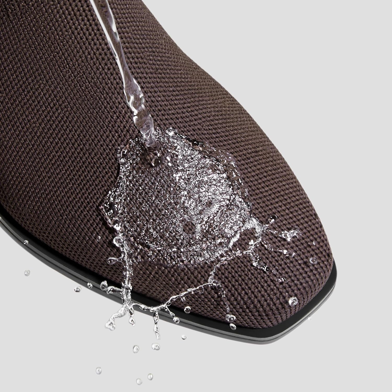 VIVAIA Ryan Slip-On Chelsea Boots for Women, Square Toe Ankle Boots, Water Repellent Comfortable Low Heel Booties for Daily Outfit - Image 5