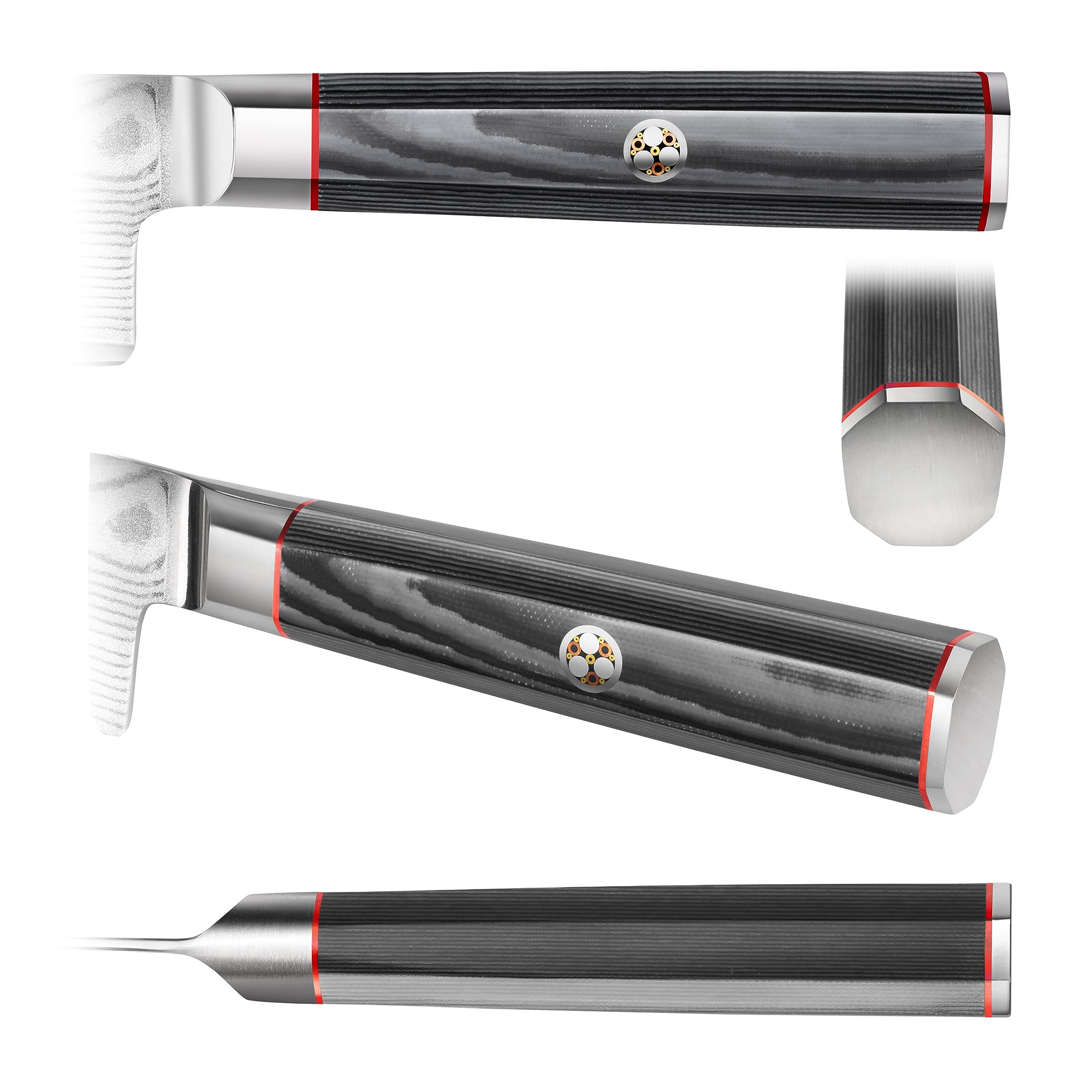 Cangshan YARI Series 2-Piece Carving Set with Ash Wood Box, X-7 Damascus Steel, 501332 — Amazon image 4