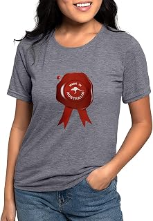 CafePress Made in Australia T Shirt Women's Tri-Blend T-Shirt