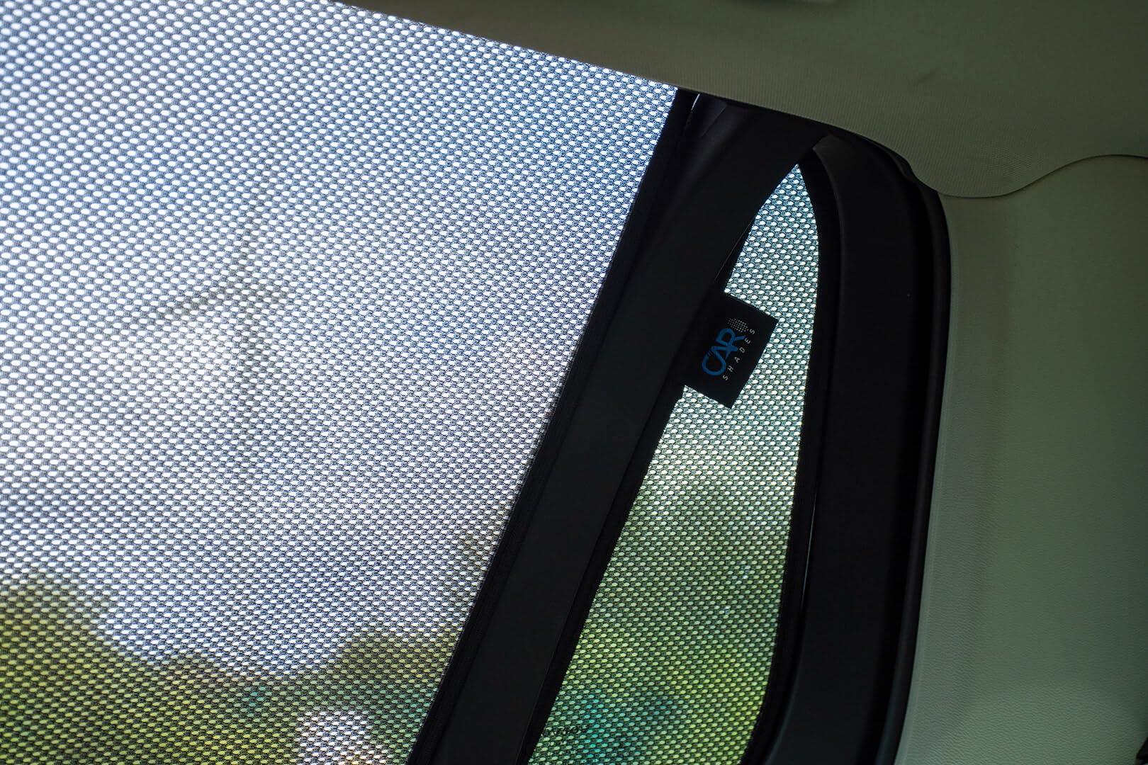 CAR SHADES zestaw (tylne drzwi boczne) kompatybilny z Volvo V60 II 2018- (4-częściowy) - niestandardowe osłony przeciwsłoneczne do samochodów, czarny
