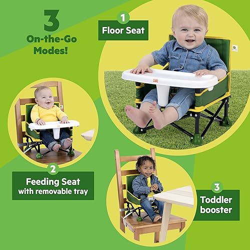 Miniatura 50 de Silla Summer Infant Pop N 'Sit para bebes, Verde