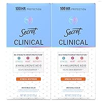 Vista 16 de Secret Clinical Strength desodorante antitranspirante para mujeres, 3X Protección contra el estrés, 72 horas de protección contra el sudor