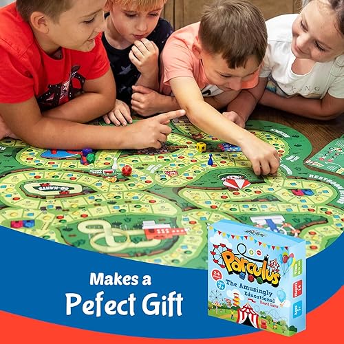 Miniatura 8 de Juegos de mesa Parculus para niños: juego de mesa divertido educativo de matemáticas y rompecabezas