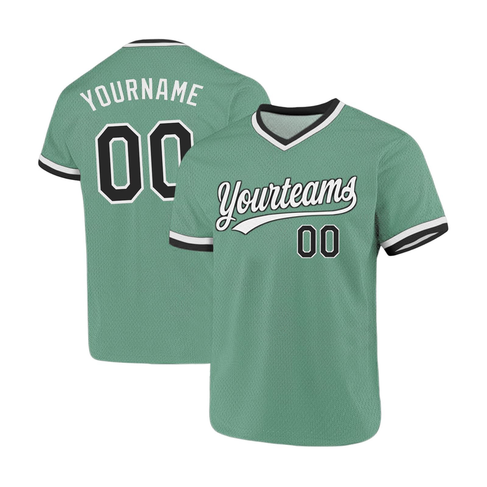 Personalised Jersey Men Custom T Shirt with Team Name Number Design Your Own Personalized Baseball Shirt,V Neck Short Sleeve,Long-Lasting Printing,Breathable,Moisture-wicking,Custom Football Jersey
