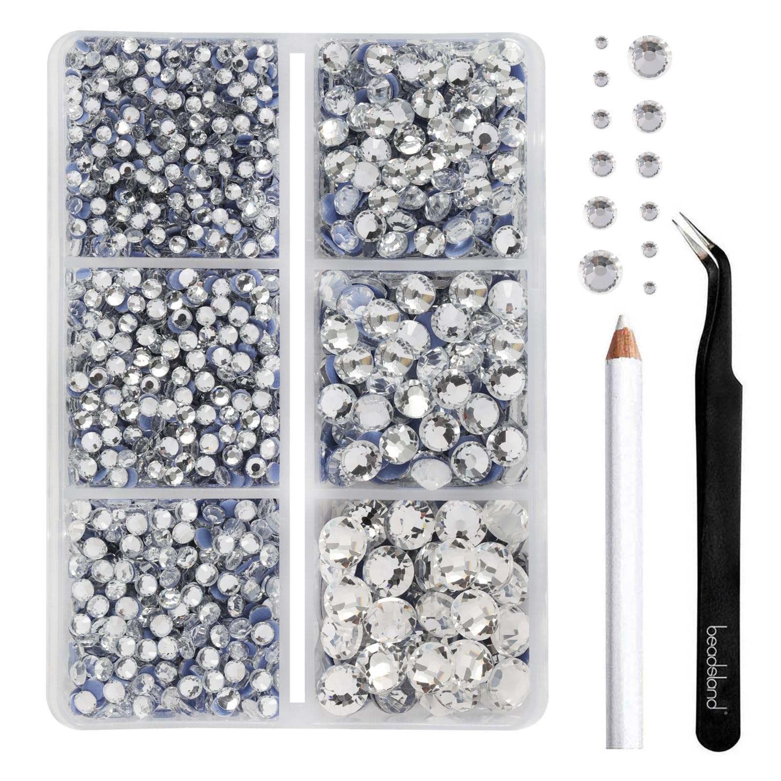 Strass termoadesivi hotfix Swarovski Crystal AB (aurora boreale) SS16