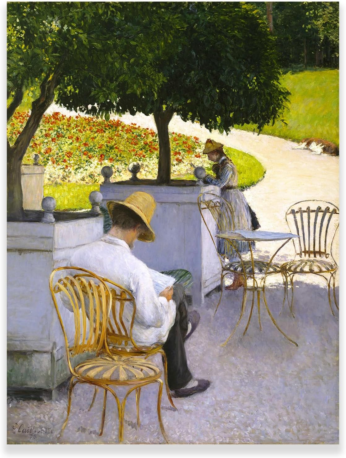 Entrée d'une œuvre de Gustave Caillebotte dans les collections du musée