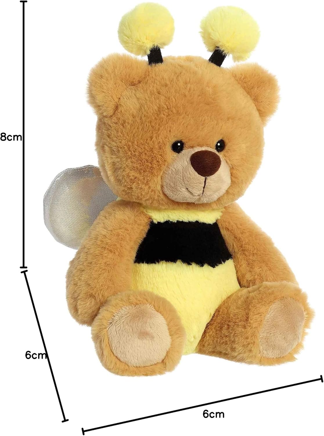 Aurora World Aurora - Easter Item - 10" Bee Bear Wanna Be, Multicolor - Image 5