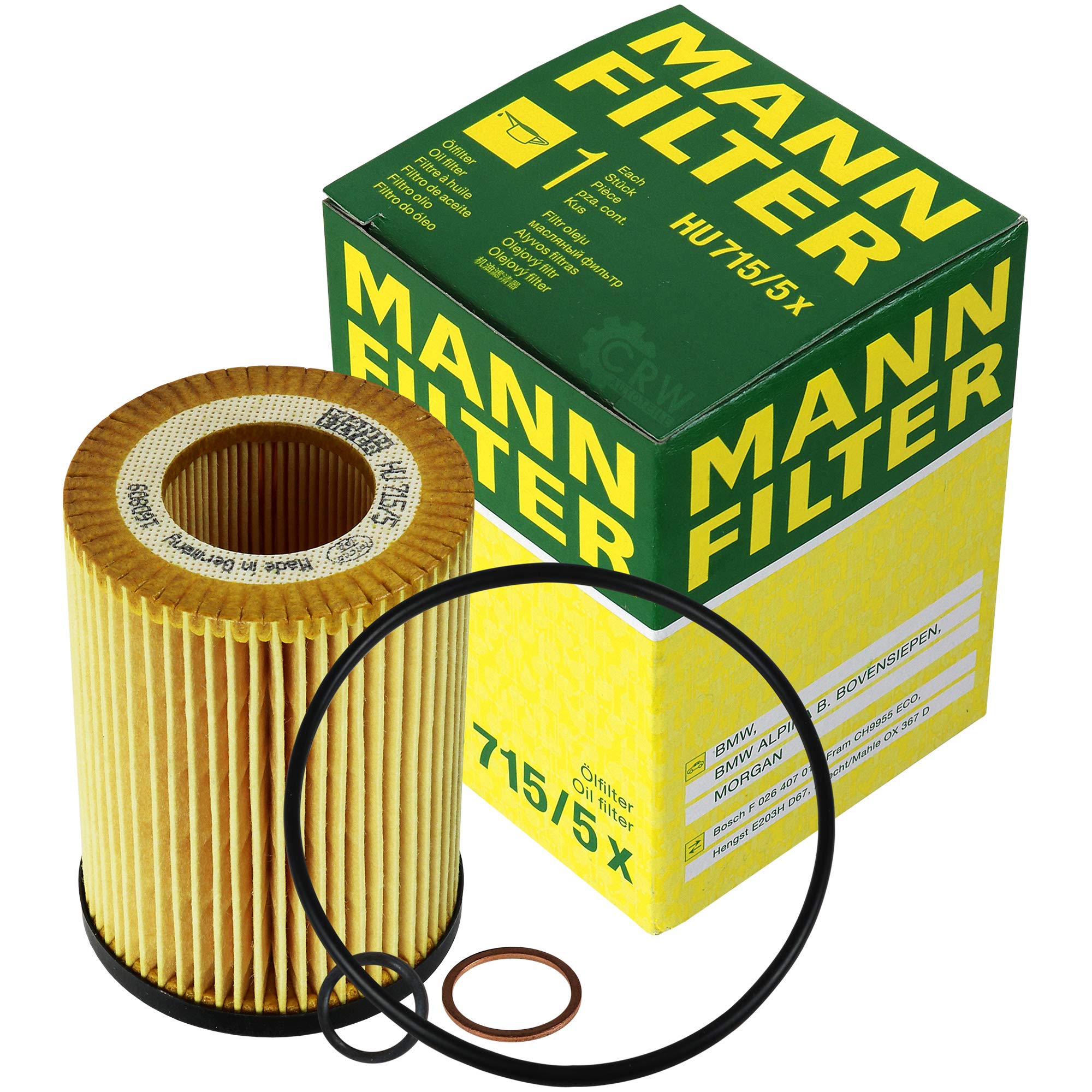 Kit d'inspection 10 l LM LL High Tech 5W-40 + filtre à air MANN
