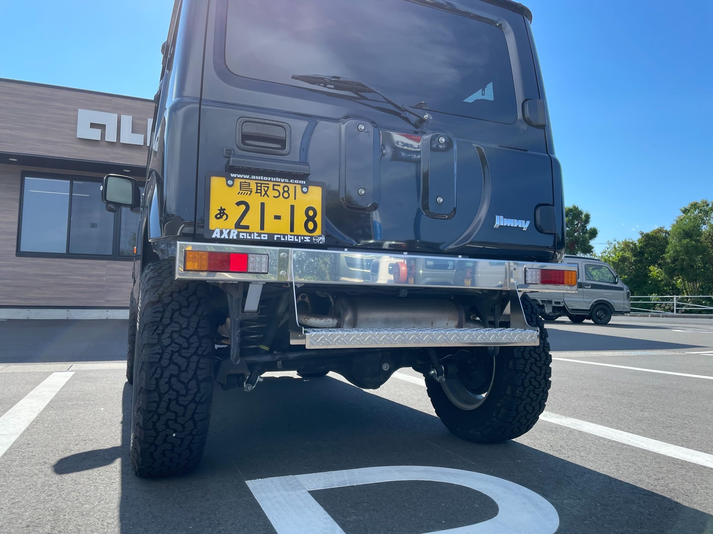 Amazon | オートルビーズ(autorubys) ステップリアバンパー ステンレス