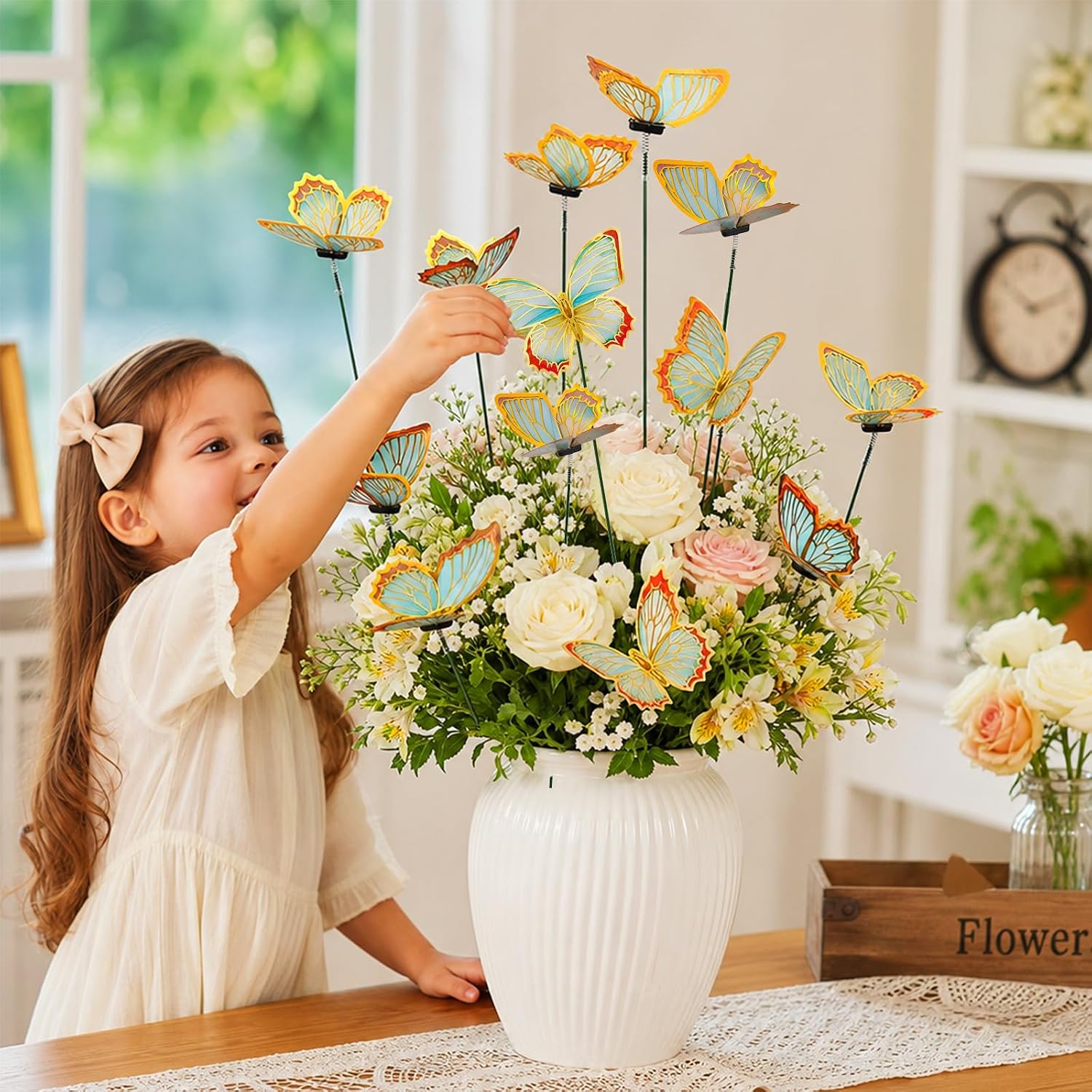 12PCS Butterfly Garden Decorations