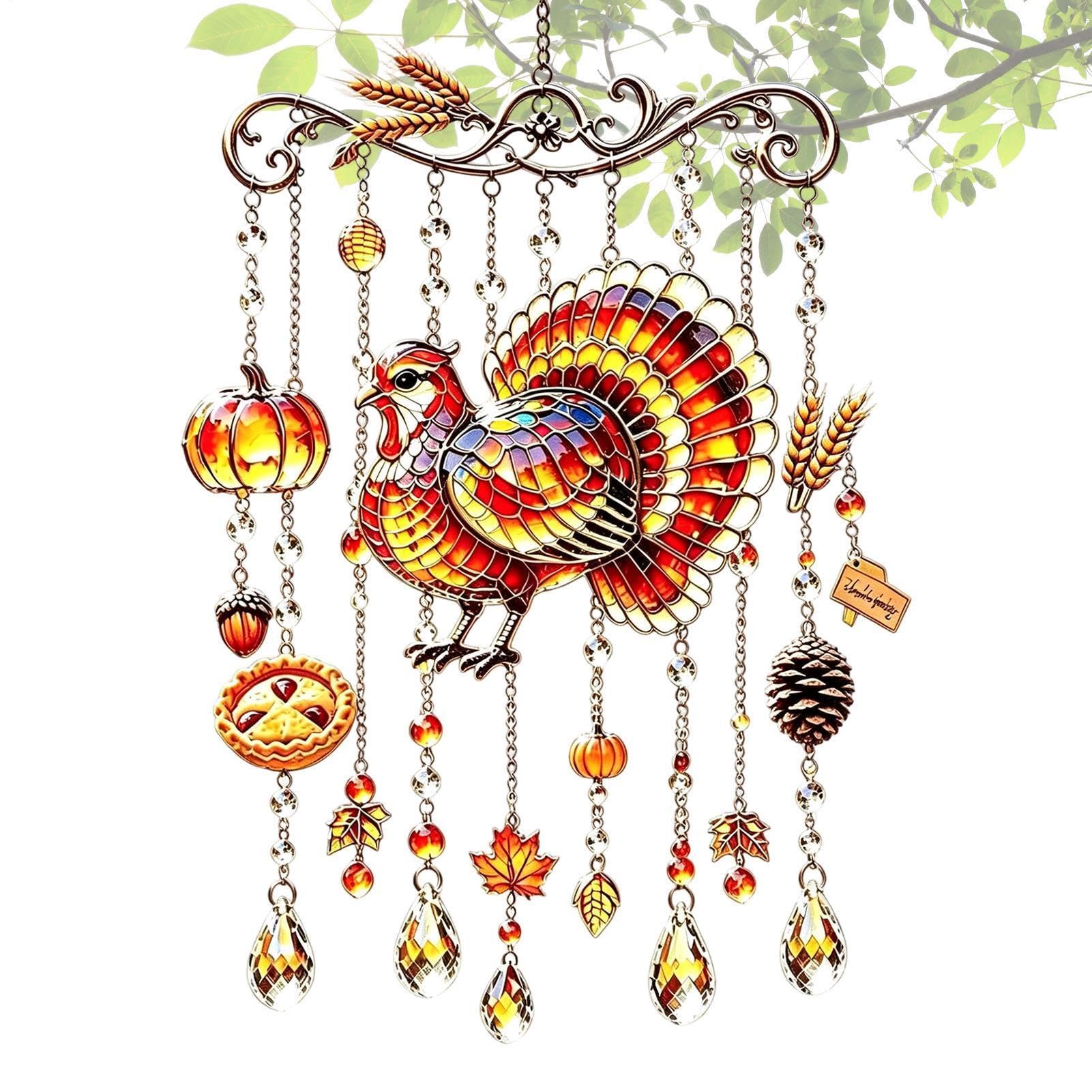 Carillones de viento de conejo para decorar terrazas y jardines en otoño