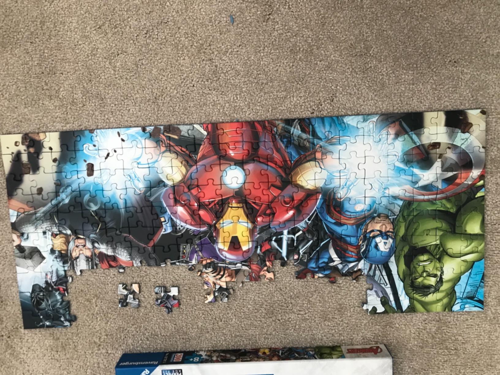 Ravensburger - Marvel Avengers, 200 pieces puzzle. : Amazon.co.uk: Toys ...