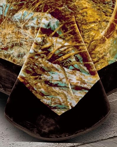 Vista 42 de Chezmoi Collection Manta pesada de una sola capa, 9 libras, estilo coreano, de visón Raschel, gruesa y sedosa, 26.46 oz/m², 85 x 95 pulgadas