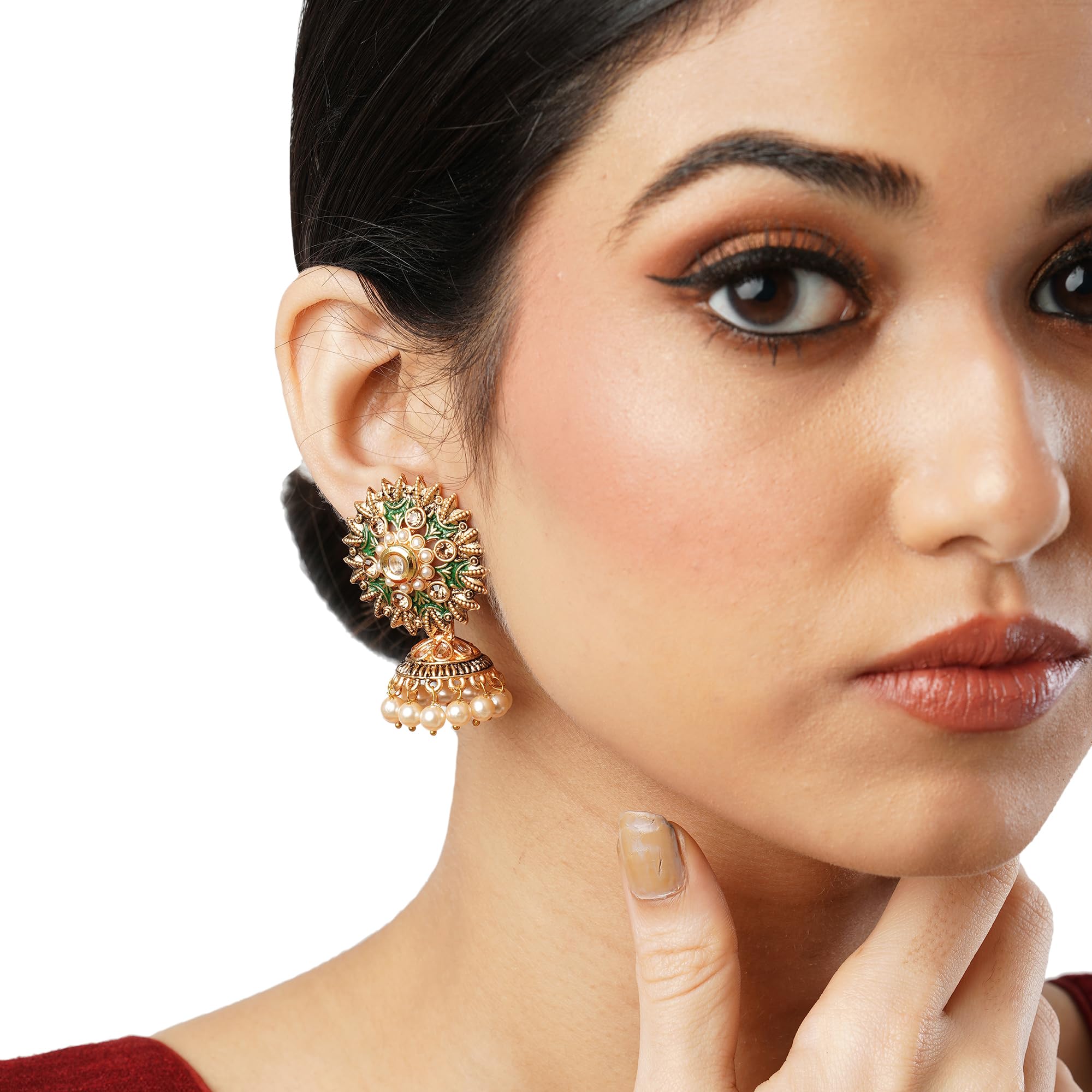 Chandbali Ethnic Earrings - New Arrivals