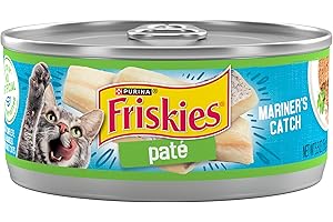 Purina Friskies Pate Wet Cat Food, Mariner's Catch - (Pack of 24) 5.5 oz. Cans