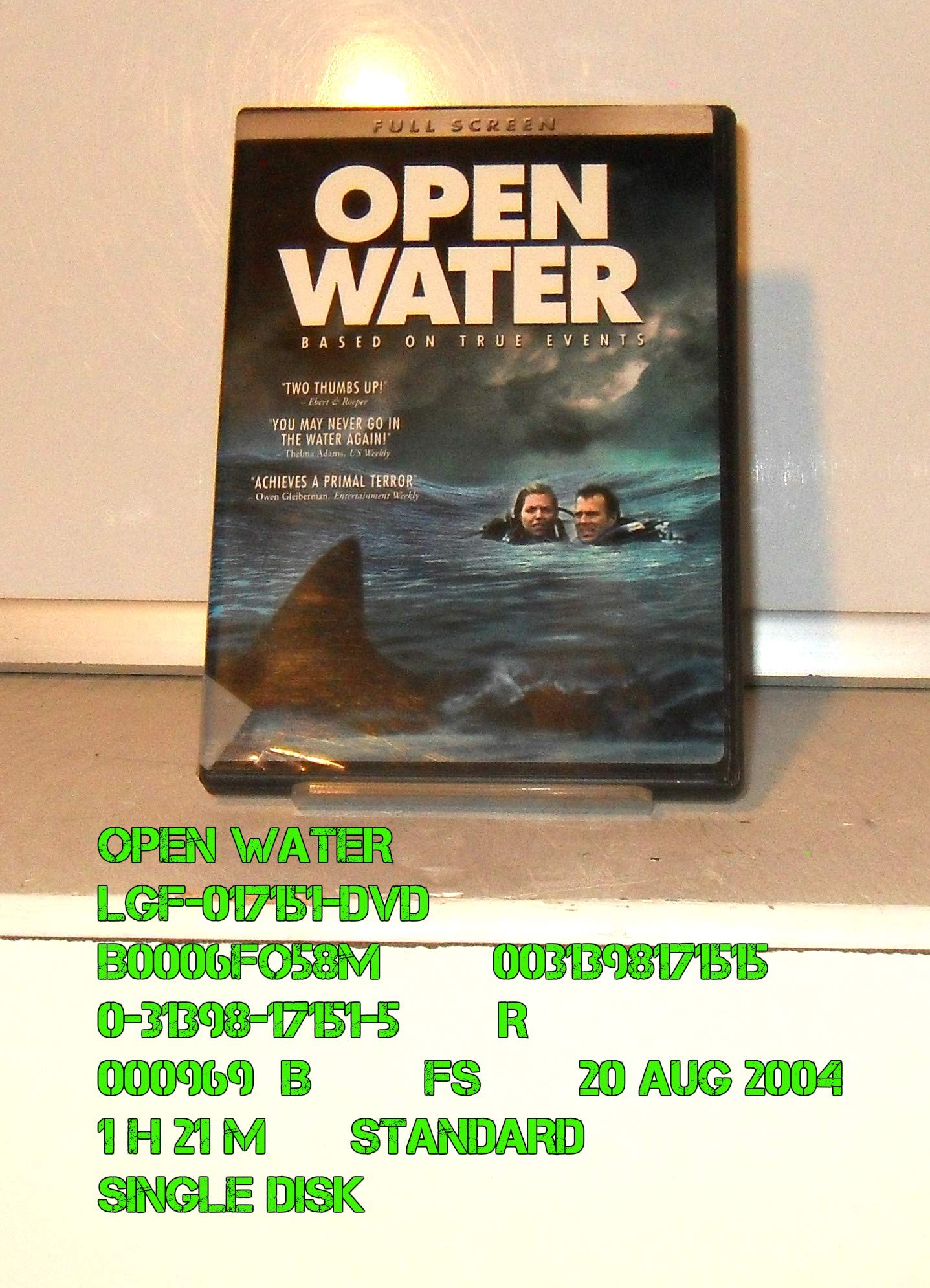 Cover of Open Water (Full Screen Edition)