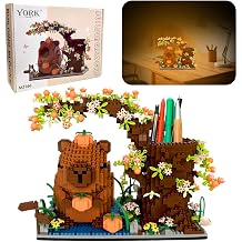 Capybara Building Blocks, 1800 PCS Capybara Micro Building Block Sets, Capibara Pen Holder, Gifts for Adults