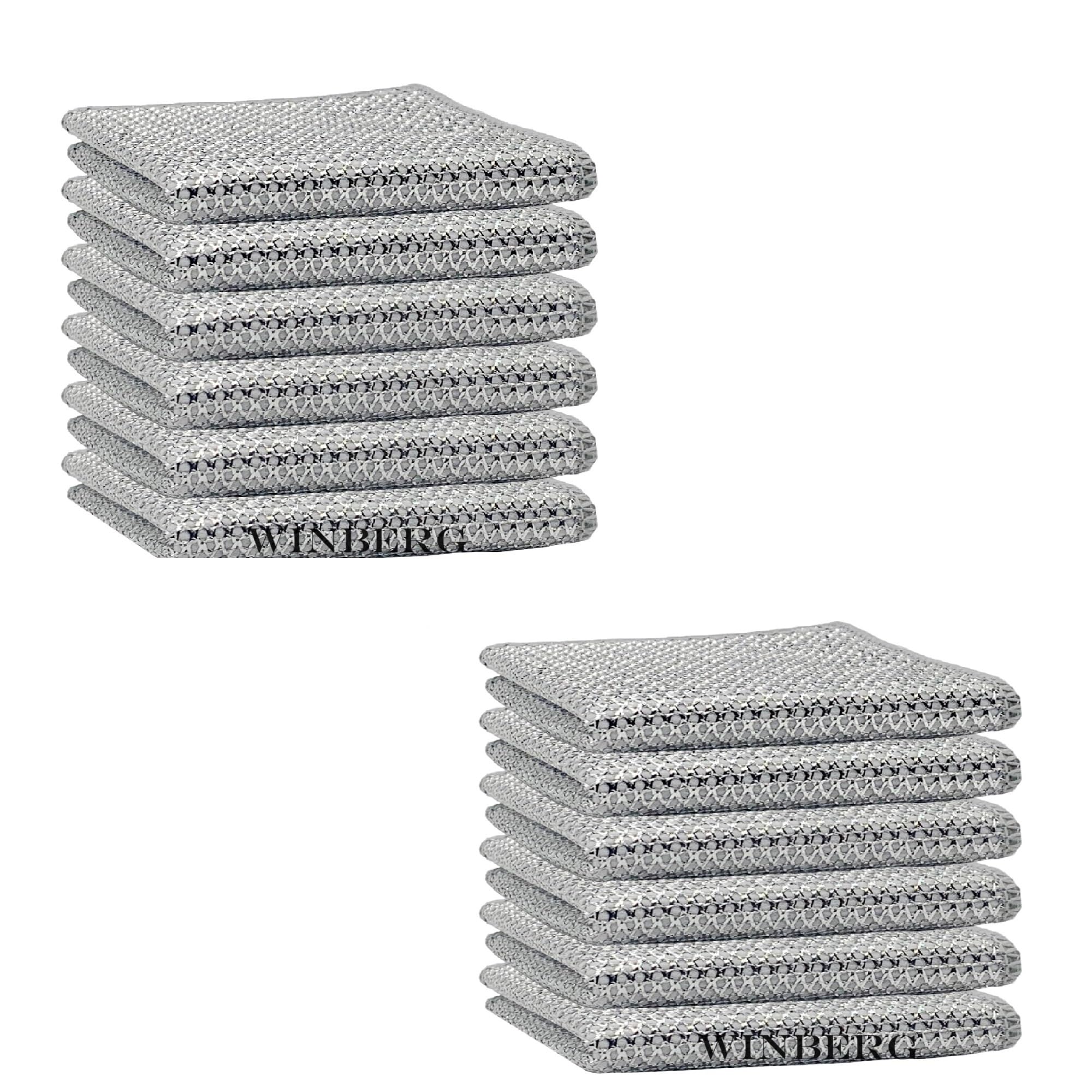 Winberg Non Scratch Dish Cloths, 12 Pack, for Kitchen, Dining Room, Living Room, Bedroom, Bathroom, Laundry Room 12pcs (B0D7ZW7DFS) Amazon Price History, Amazon Price Tracker