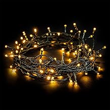 EMOS 8 m 80 LEDs 230 V LED Classic Warm White LED String Lights with Plug and Timer Function for Indoor and Outdoor Use, IP44 Protection, Christmas Tree