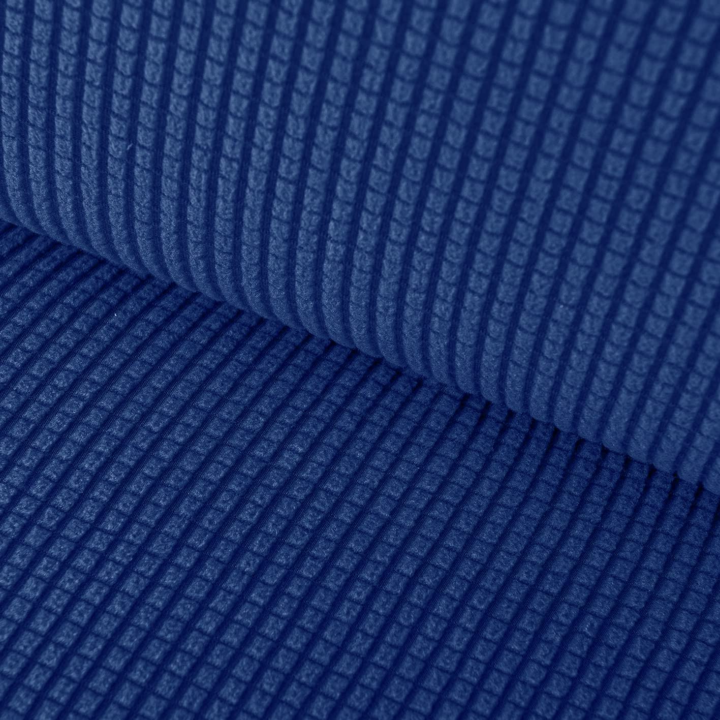 Milica Funda de Sofá Compatible con Sofa IKEA Klippan y Similares con Brazos Altos | Modelo Aruba | Tejido Multielástico Lavable Fabricado en España | Ajuste Color Azul