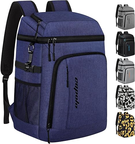 Capolo Mochila térmica aislada a prueba de fugas, 36 latas, bolsa térmica suave para acampar, bolsa térmica Ice Ches
