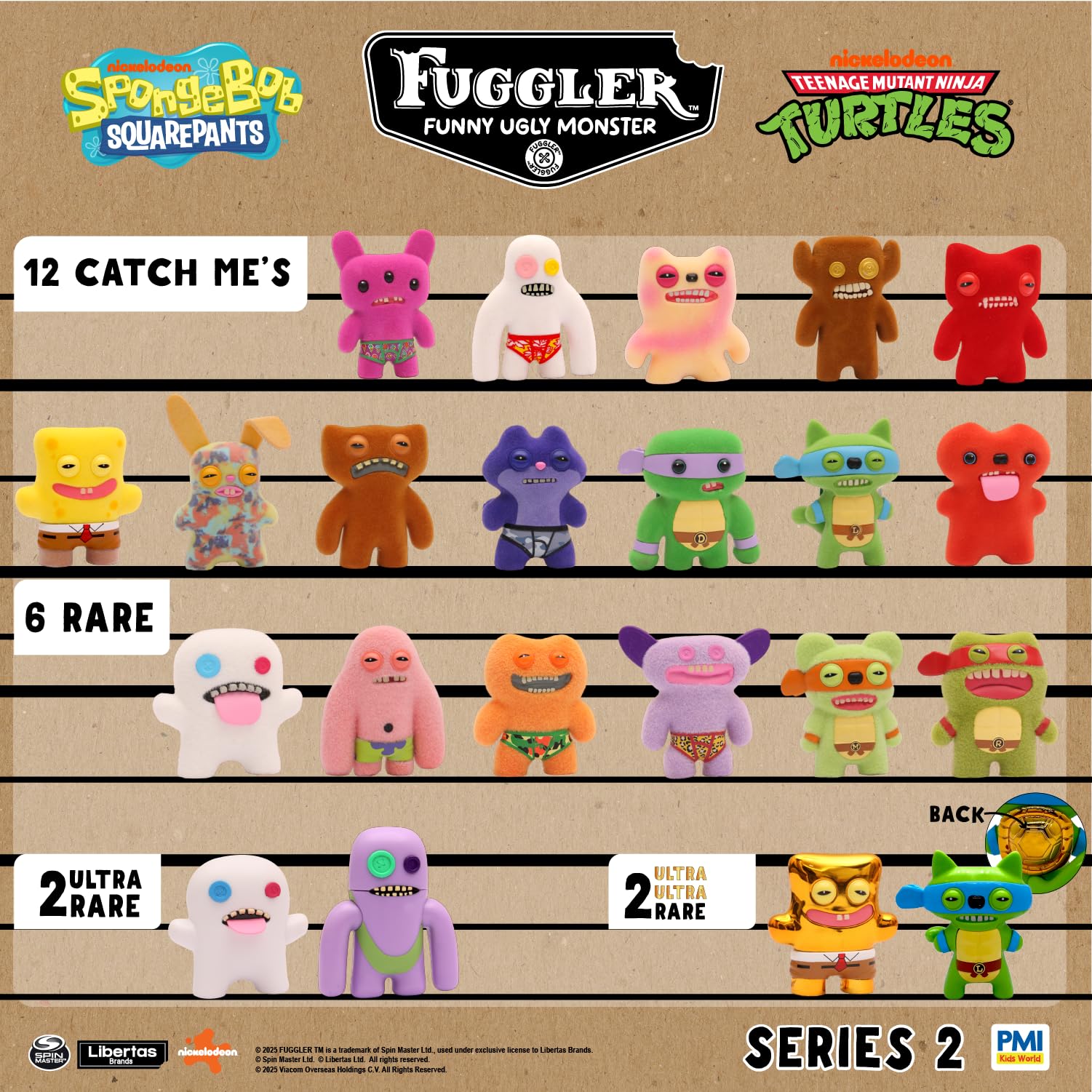 Amazon.com: Fuggler Series 2 Collectible Figures 12-Pack Window