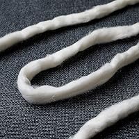 Vista 4 de Plata japonesa de algodón orgánico de 13 pies, 100% orgánico sin blanquear [fabricado en Japón] (4 paquetes)