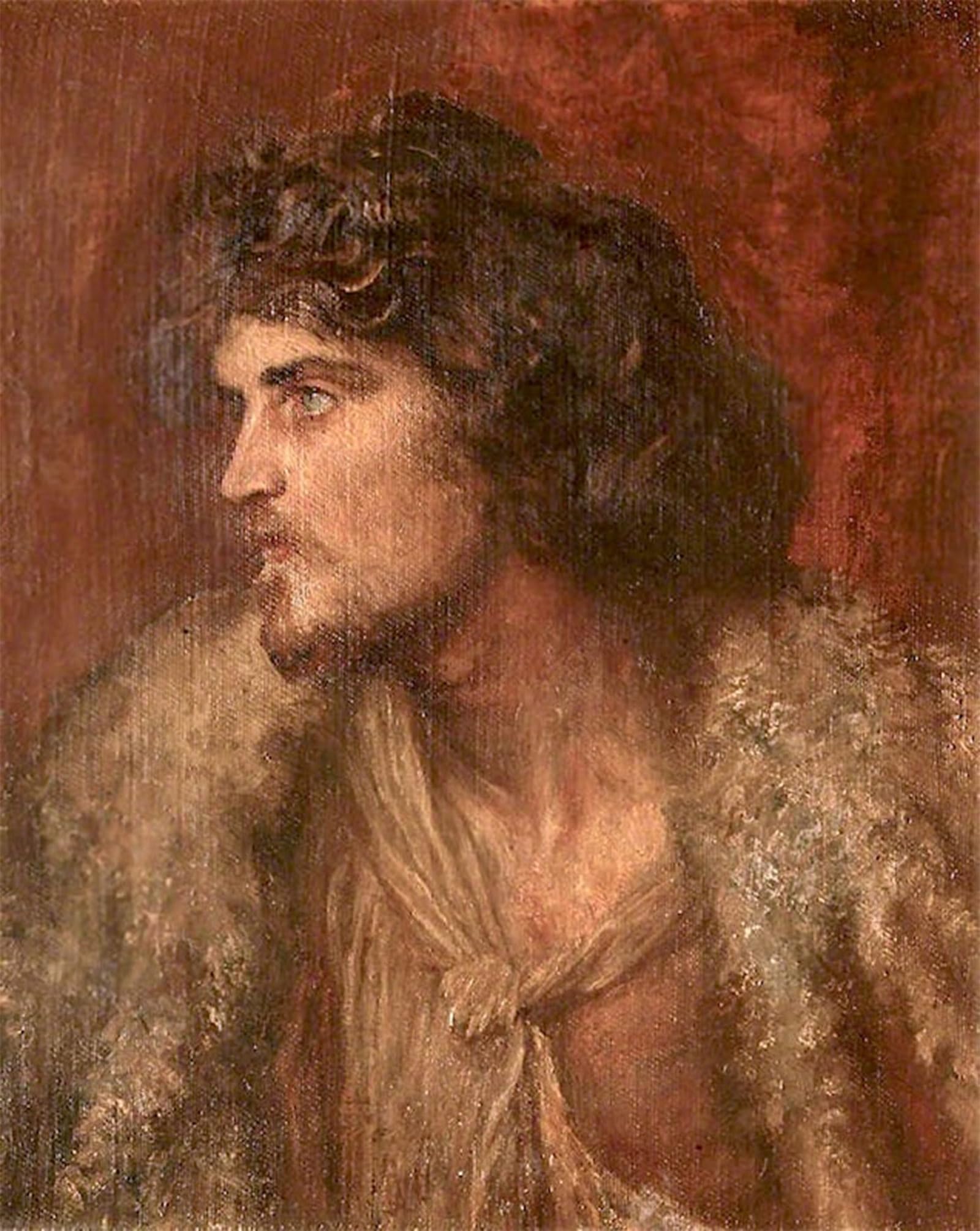 SERENDIPITP Abstract Painting Mural Print Picture Wall Decor Painting the Prodigal Son by George Frederic Watts Vintage Wall Artwork for Home Decor 60x90cm