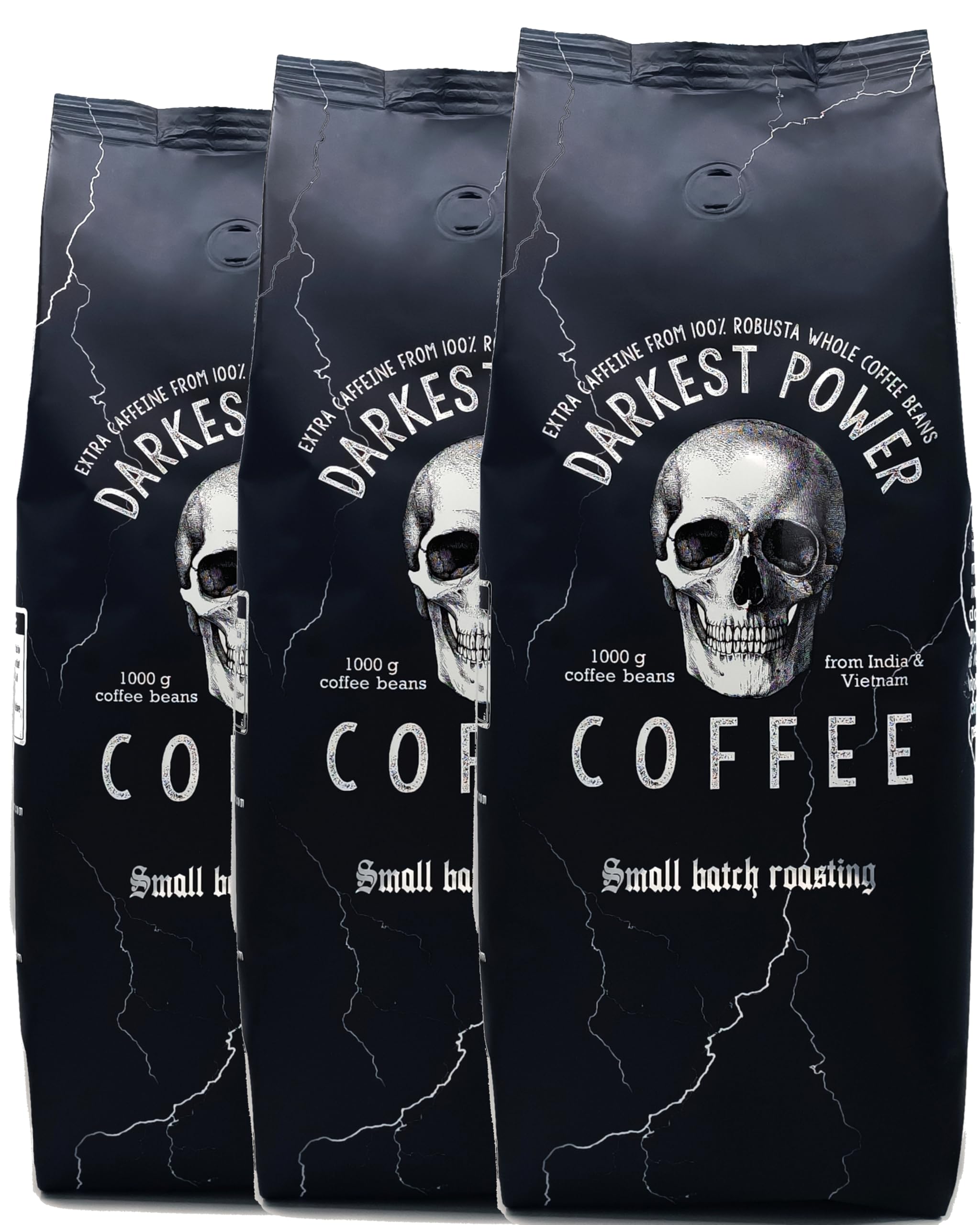 Darkest Power Coffee 3 x 1kg