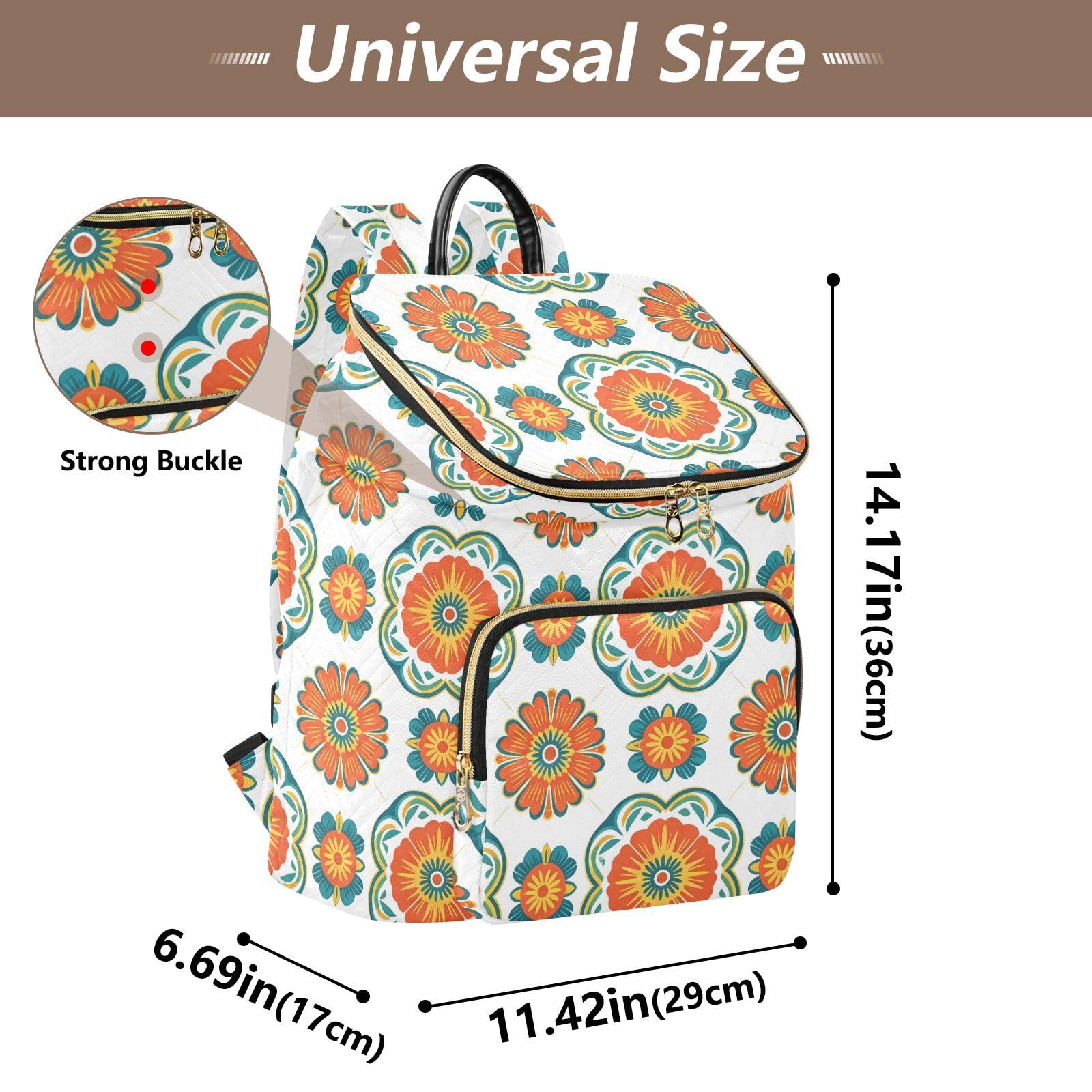 15L moda zaino borsa per le donne Trendy robusto portatile Carry Bag
