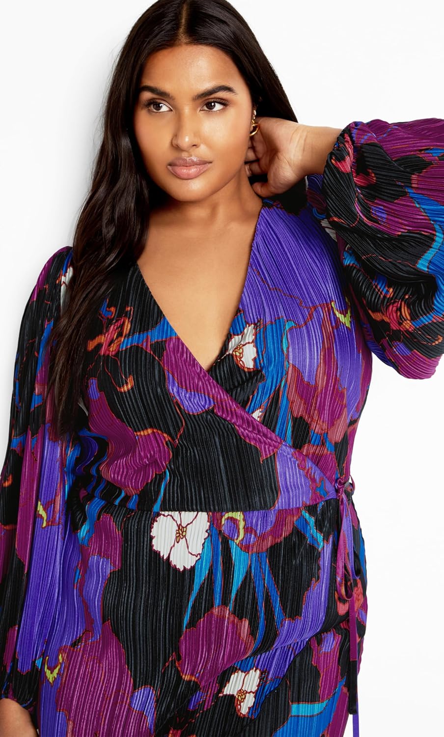 City Chic Women's Plus Size Dress - Kira Print - Image 2