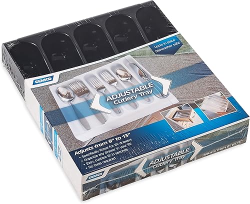 Vista 2 de Camco - Bandeja ajustable para cubiertos