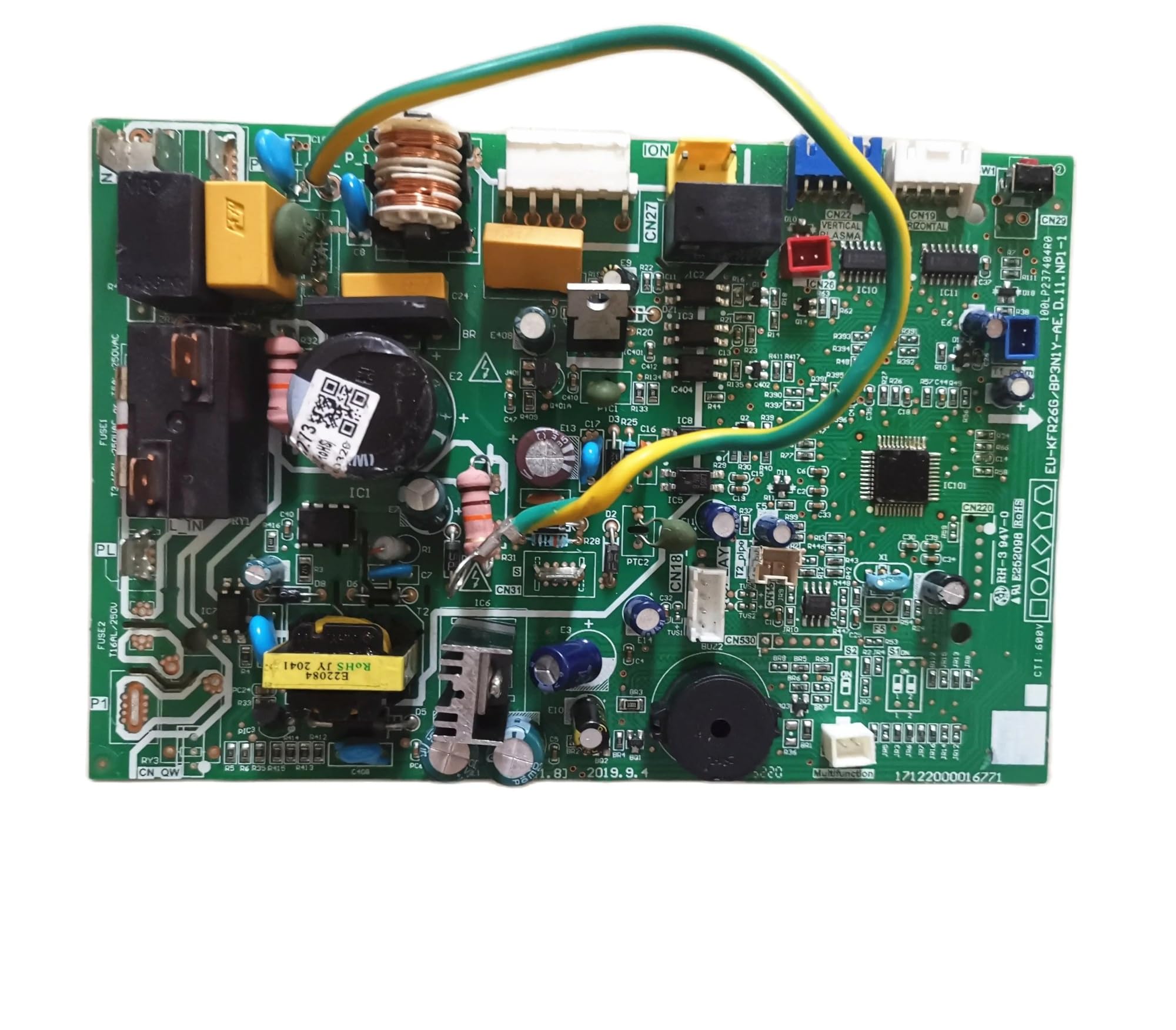 Compatible For Midea，Air Conditioner Indoor Unit Control Board EU-KFR26G/BP3N1Y-AE.D.11.NP1-1 PCB 17122000016771
