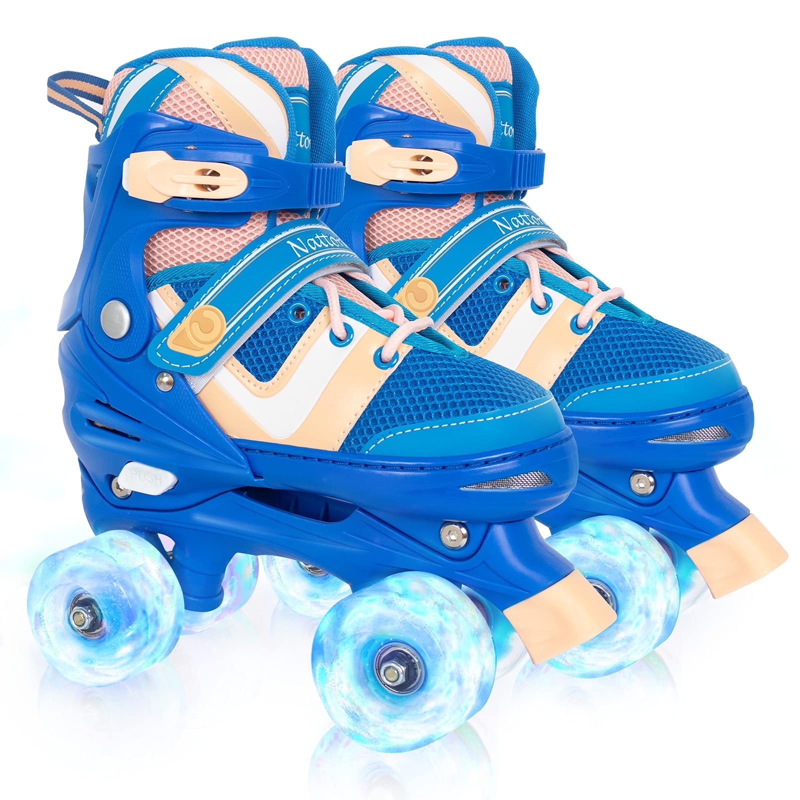 Buy Nattork Kids Roller Skates for Boys and Girls , 4 Size Adjustable