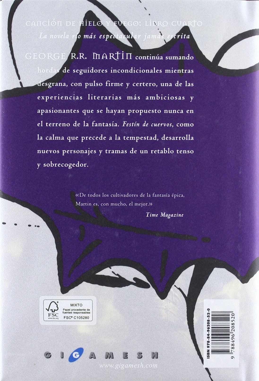 Festín de cuervos telan.e.: 4 (Gigamesh Éxitos)