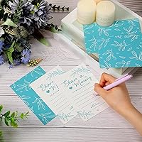 Vista 4 de Pajean 50 tarjetas de memoria para colecciones de vida, tarjetas de memoria, ideas de tarjetas de invitados para funerales, graduaciones, bodas