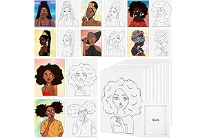 COCHIE Pre Drawn Canvas: Unleash Your Inner Artist!