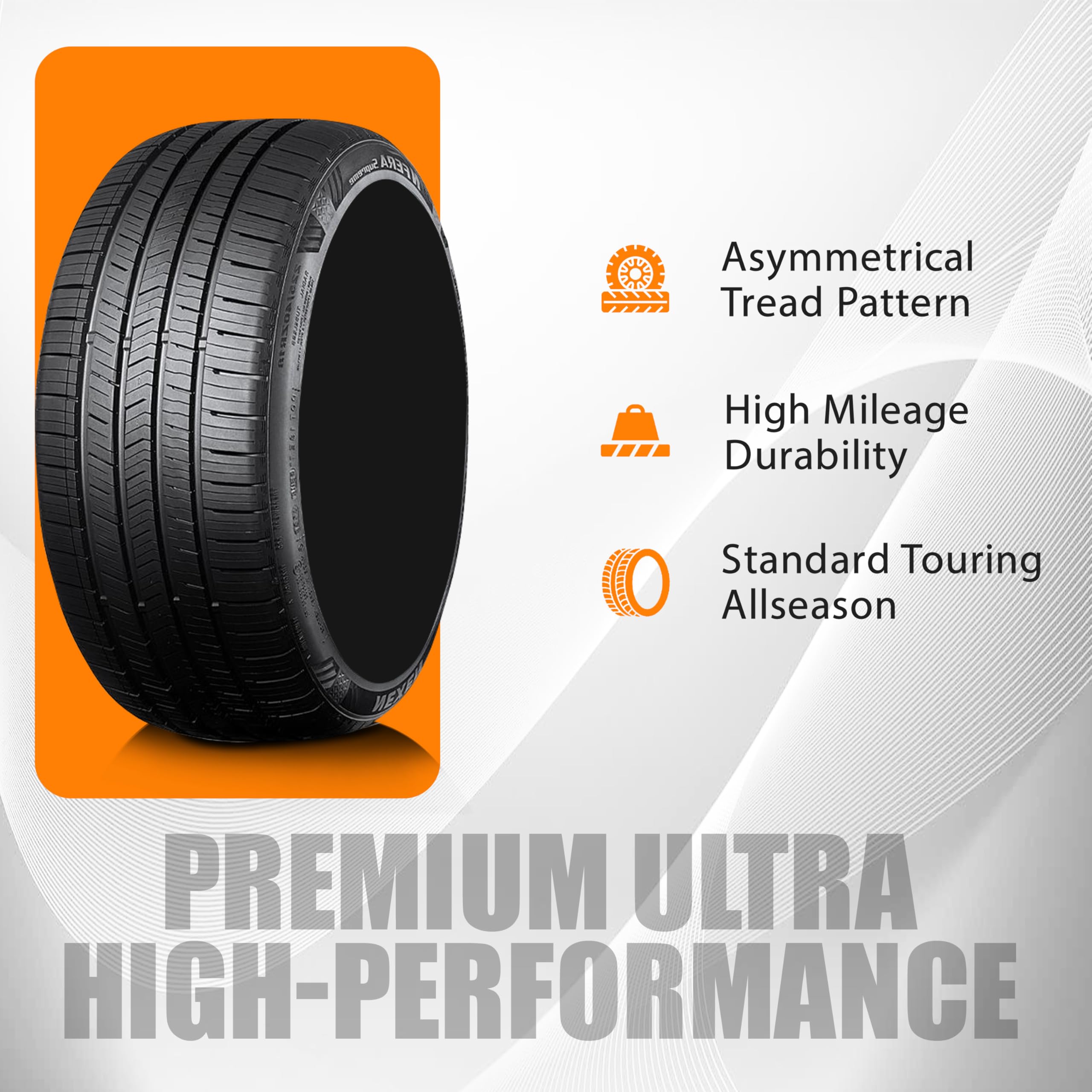 245/45R20 XL 103W Nexen Nfera Supreme Passenger Car Tire, Ultra