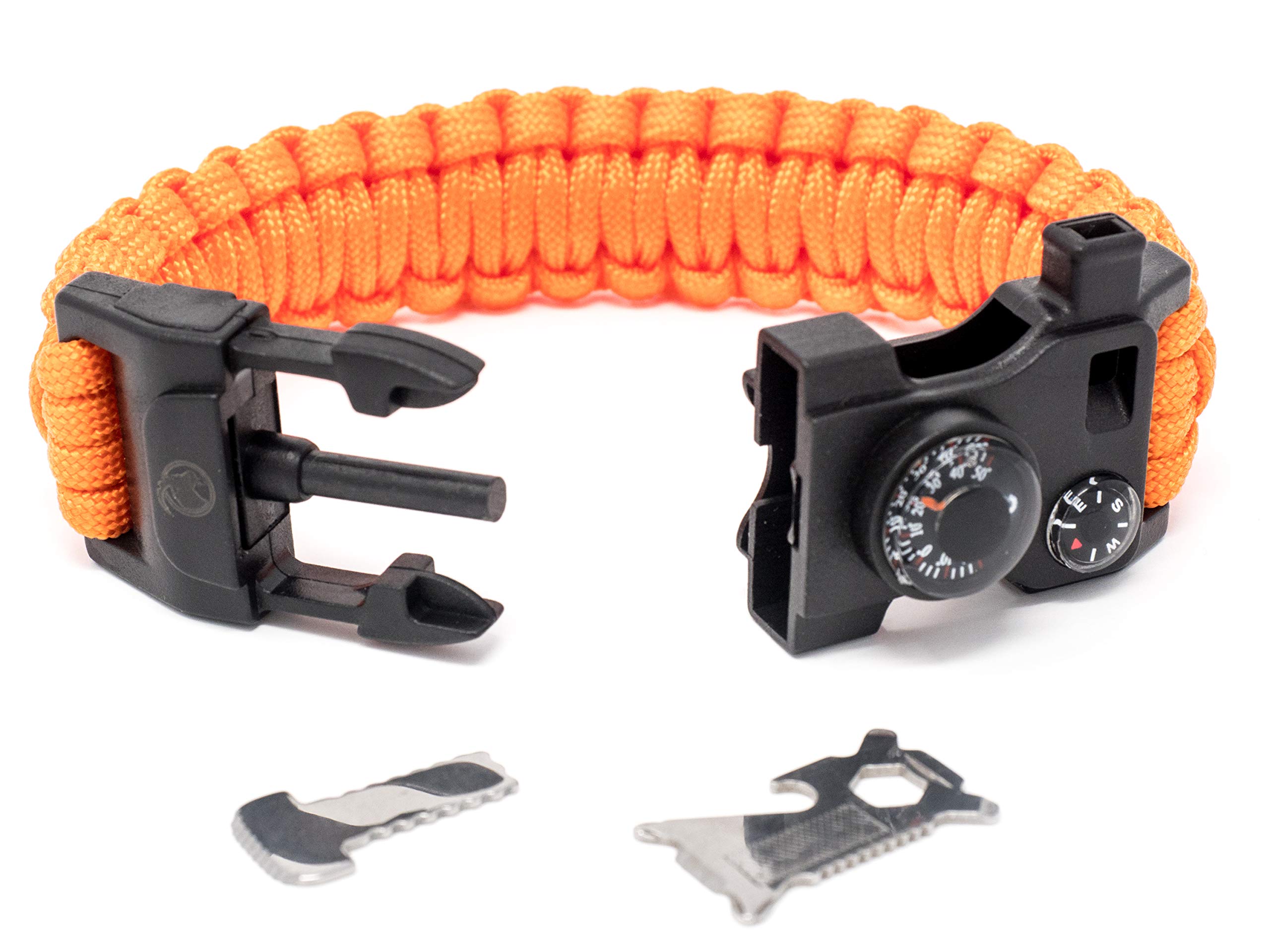 Matterhorn 16in1 All-in-One Paracord Armband, widerstandsfähig, Mini-Multitool, Survival Gadget
