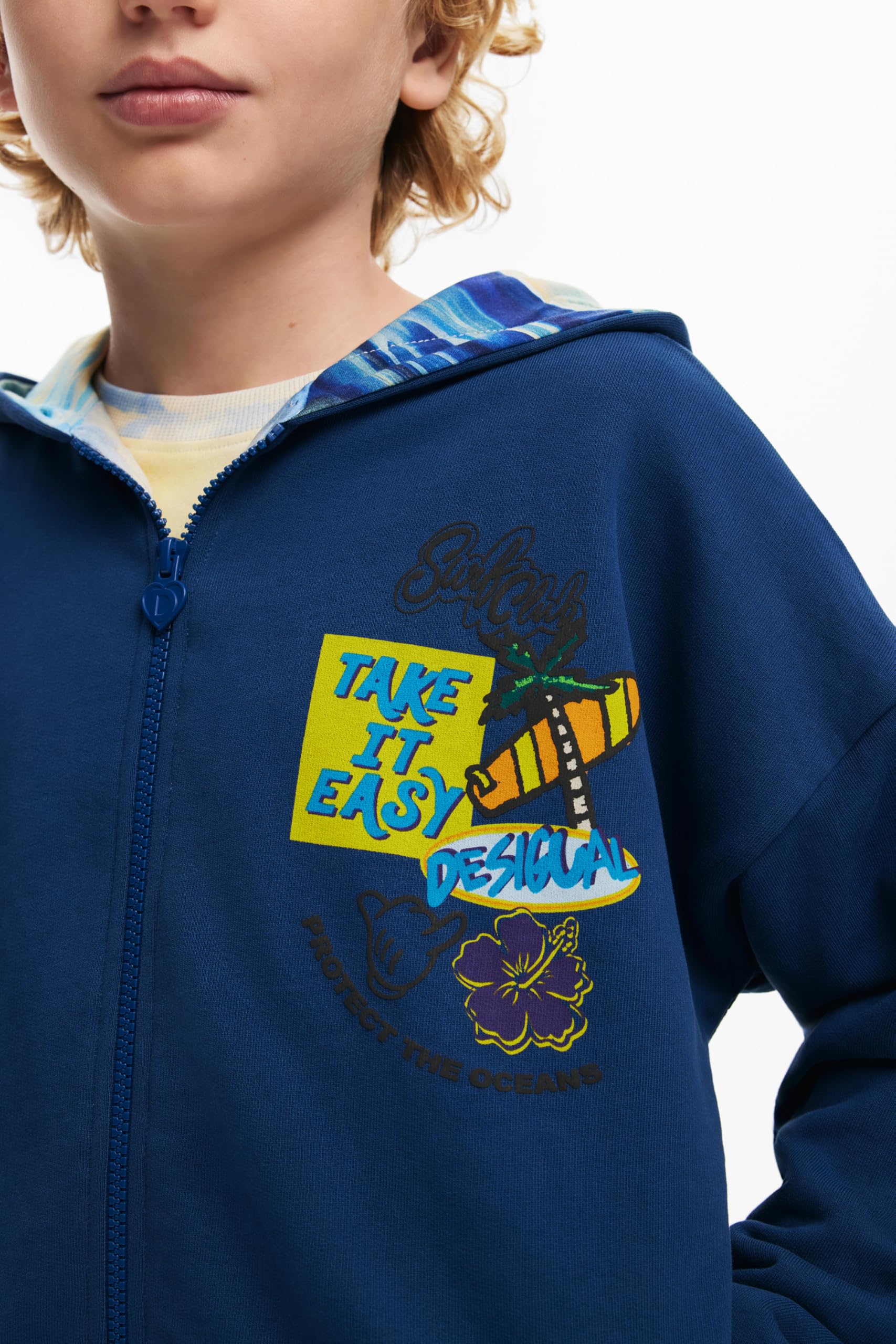 Desigual Sweat_Ocean Sweatshirt para Niños